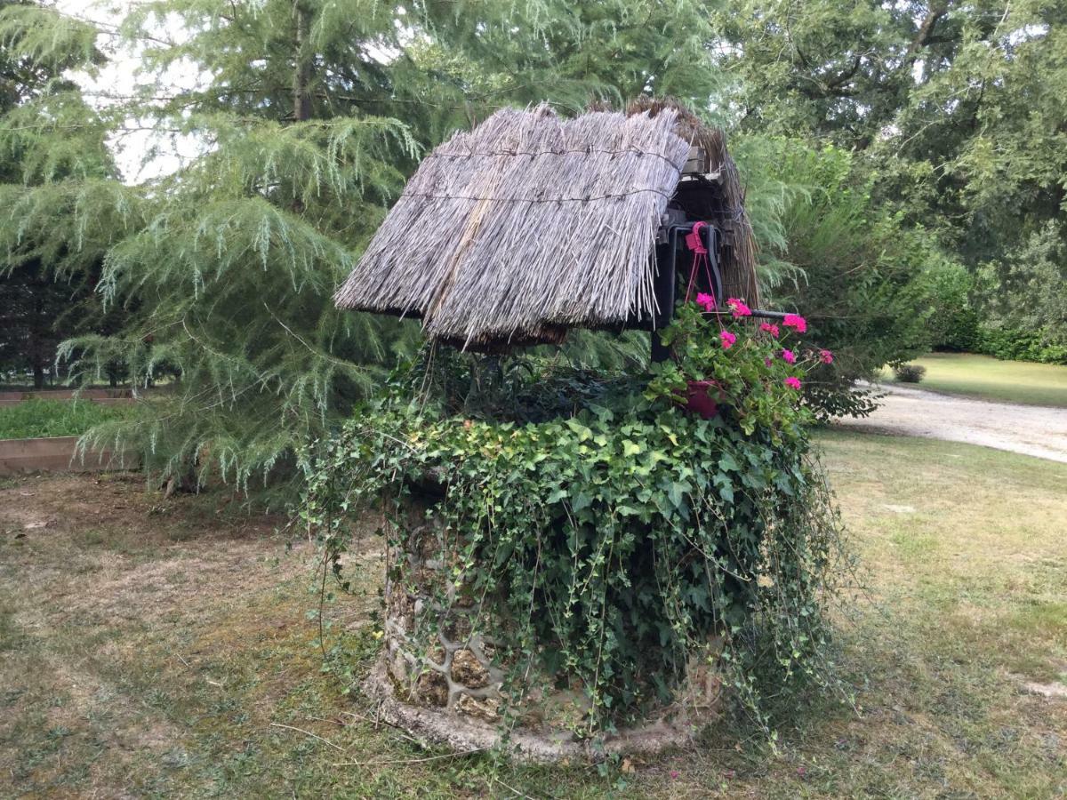 La Belle Chaumiere Bed and Breakfast Bretagne-de-Marsan Eksteriør billede